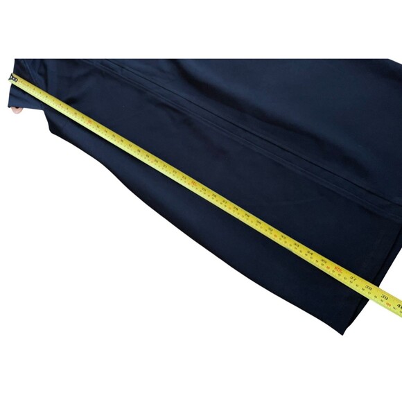 $120 Neiman Marcus Women's Black‎ Stretch Cap Sleeve Sheath Dress Size Medium - Picture 6 of 11